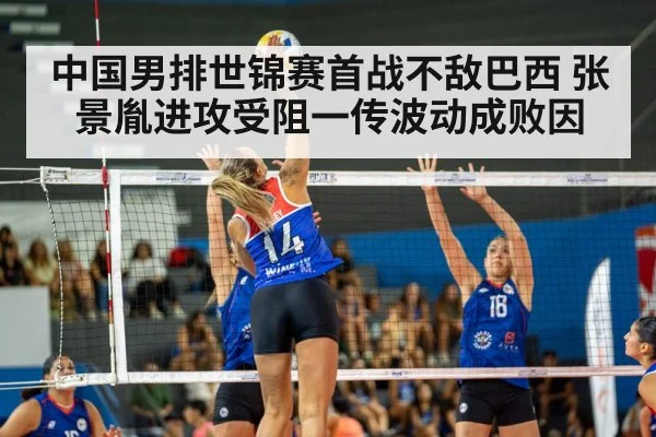 中国男排世锦赛首战不敌巴西 张景胤进攻受阻一传波动成败因